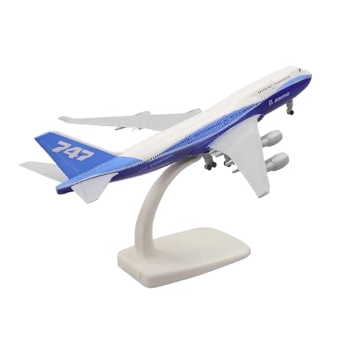 Miniaturmodelle Legierungsmodell Im Maßstab 1 400 Für Den B747-Prototyp Von Boeing Flugzeugmodell Druckgussmetall Mit Rädern Und Fahrwerk von TQMEAD