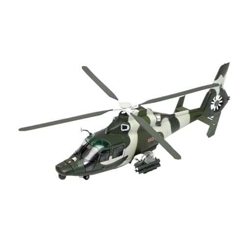 Miniaturmodelle Maßstab 1: 100 Für WZ-9 Bewaffnetes Flugzeug Mit Propellermodell Dolphin Hubschraubermodell Geschenk für Luftfahrtbegeisterte von TQMEAD