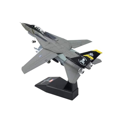Miniaturmodelle Maßstab 1:100 FÜR F14 Pirate Tomcat Fighter Diecast Metal Flugzeugmodell Zur Sammlung Geschenk für Luftfahrtbegeisterte von TQMEAD