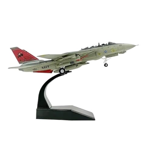 Miniaturmodelle Maßstab 1:100 FÜR F14 Tomcat Fighter Legierung Modell Flugzeug Sammlung Wohnkultur Geschenk für Luftfahrtbegeisterte von TQMEAD