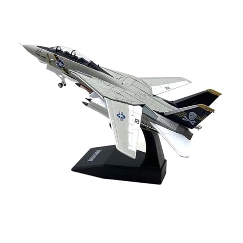 Miniaturmodelle Maßstab 1:100 Für F-14 Tomcat-Kampfflugzeug Aus Druckgusslegierung, Militärraketenmodell Für Sammlungen Geschenk für Luftfahrtbegeisterte von TQMEAD
