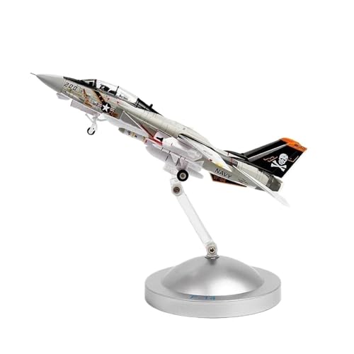 Miniaturmodelle Maßstab 1:100 Für F-14A VF-84 Tomcat Metallflugzeugmodell Replik Dekoration Sammlerstück Geschenk für Luftfahrtbegeisterte von TQMEAD