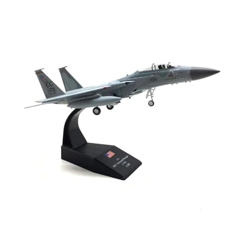 Miniaturmodelle Maßstab 1:100 Für F-15C Kampfflugzeugmodell Mit Ständer Mehrzweckflugzeugmodell Flugzeug-Souvenir Geschenk für Luftfahrtbegeisterte von TQMEAD