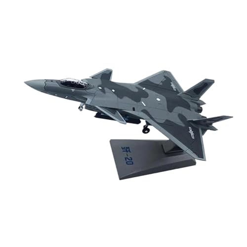 Miniaturmodelle Maßstab 1:100 Für J-20 Kampfjet-Legierungsmodell, Kleine Weilong Mit Ständer, Sammlungsdekoration Geschenk für Luftfahrtbegeisterte Miniaturmodelle Maßstab 1:100 Für J-20 Kampfjet-Legierungsmodell, Kleine Weilong Mit Ständer, Sammlungsdekoration Geschenk für Luftfahrtbegeisterte von TQMEAD