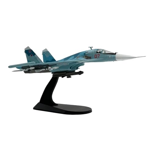 Miniaturmodelle Maßstab 1:100 Für SU34 Cy-34 Fullback Jagdbomber Militärflugzeugmodell Aus Druckgussmetall Geschenk für Luftfahrtbegeisterte von TQMEAD