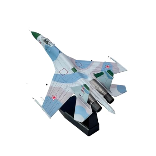 Miniaturmodelle Maßstab 1:100 Für Su27 Sowjetischer Flanker-Kampfjet-Modell, Militär-Souvenir-Sammlung Aus Legierung Geschenk für Luftfahrtbegeisterte von TQMEAD