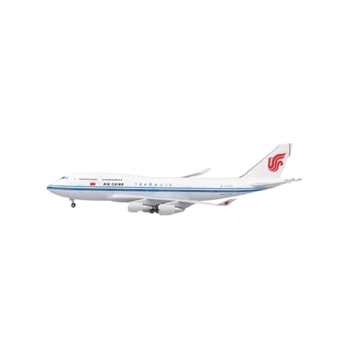 Miniaturmodelle Maßstab 1:150 Für B747-Flugzeugmodell Aus Druckgussharz Mit Licht Und Rädern, Heimdekoration Geschenk für Luftfahrtbegeisterte(with Stand) von TQMEAD