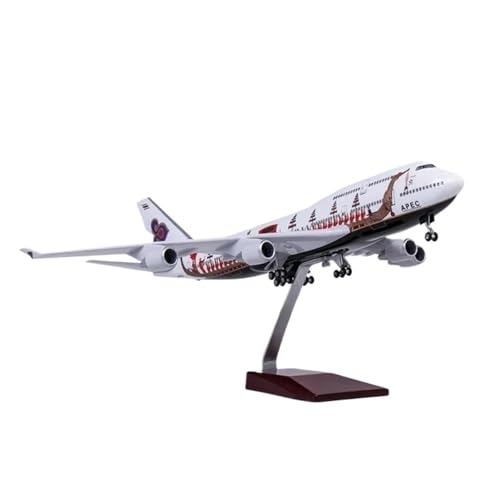 Miniaturmodelle Maßstab 1:150 Für B787-Flugzeugmodell Aus Druckgussharz Mit Licht Und Rad Dekorative Souvenirs Geschenk für Luftfahrtbegeisterte(with Light) von TQMEAD
