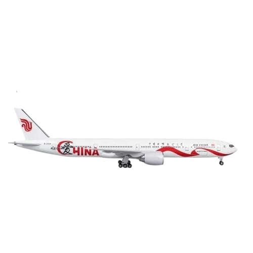 Miniaturmodelle Maßstab 1:157 Für B777-Flugzeugmodell Aus Druckgussharz Mit Licht Und Rädern, Heimdekoration Geschenk für Luftfahrtbegeisterte(No Light) von TQMEAD