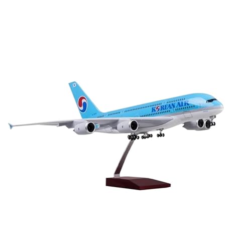 Miniaturmodelle Maßstab 1:160 Für A380-Flugzeugmodell Aus Harzdruckguss, Souvenir-Dekoration, Luftfahrtsammlung Geschenk für Luftfahrtbegeisterte(with Light) von TQMEAD