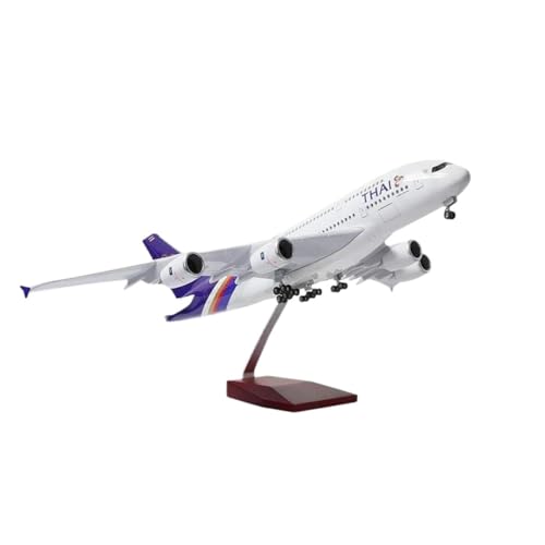 Miniaturmodelle Maßstab 1:160 Für A380-Flugzeugmodell Aus Harzdruckguss Mit Lichtsammlungsdisplay Geschenk für Luftfahrtbegeisterte(with Light) von TQMEAD