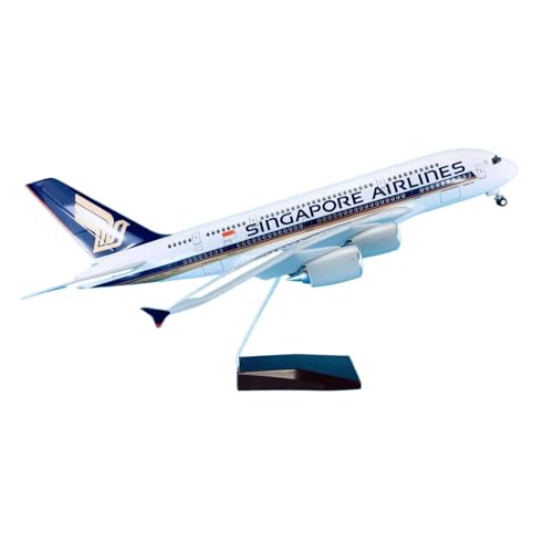 Miniaturmodelle Maßstab 1:160 Für A380-Flugzeugmodell-Souvenirs Aus ABS-Kunststoffdruckguss Mit Rädern Geschenk für Luftfahrtbegeisterte von TQMEAD