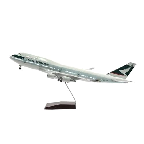 Miniaturmodelle Maßstab 1:160 Für B747-Flugzeugmodell Aus Druckgussharz Mit Licht Und Dekorativen Souvenirs Geschenk für Luftfahrtbegeisterte(No Light) von TQMEAD