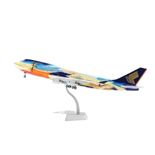 Miniaturmodelle Maßstab 1:200 Für B747-400 9V-SPL Singapur Legierung Flugzeug Modell Dekoration Sammlerstück Geschenk für Luftfahrtbegeisterte von TQMEAD