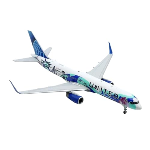 Miniaturmodelle Maßstab 1:200 Für B757-200 Druckguss-Flugzeugmodell, Simulationslegierung, Souvenir-Kollektion N14102 Geschenk für Luftfahrtbegeisterte von TQMEAD