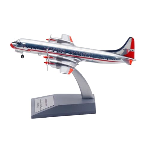 Miniaturmodelle Maßstab 1:200 Für L-188 N6129A Legierungs-Sammelflugzeug-Druckguss-Flugzeugmodell Geschenk für Luftfahrtbegeisterte von TQMEAD