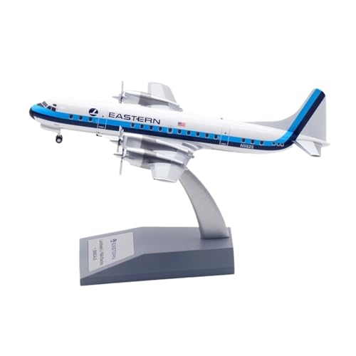 Miniaturmodelle Maßstab 1:200 Für L-188A N5525 Legierungs-Sammelflugzeug-Druckguss-Flugzeugmodell Geschenk für Luftfahrtbegeisterte von TQMEAD