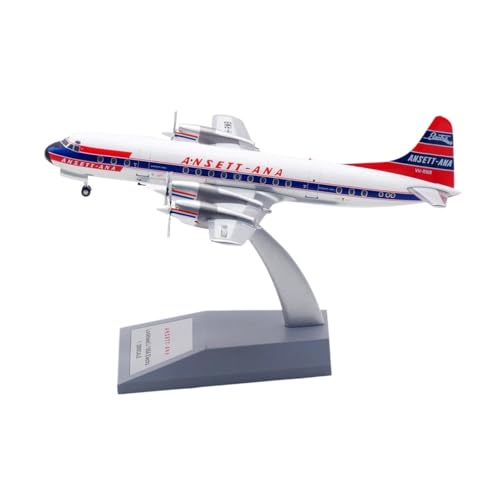 Miniaturmodelle Maßstab 1:200 Für L-188A VH-RMB Legierung Sammlerflugzeug Druckguss-Flugzeugmodell Geschenk für Luftfahrtbegeisterte von TQMEAD