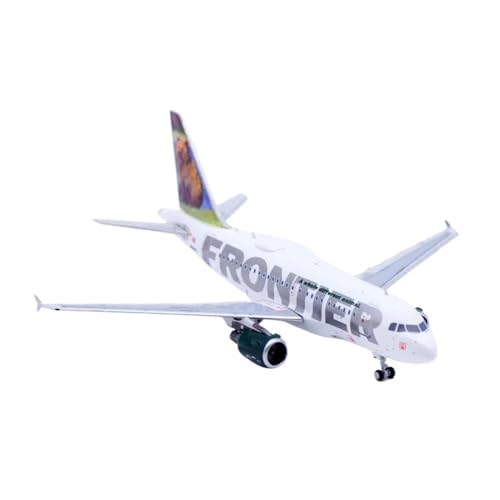 Miniaturmodelle Maßstab 1:400 Für A318-100 N801FR Legierung Sammlerflugzeug Druckguss Modell Home Dekorationen Geschenk für Luftfahrtbegeisterte von TQMEAD