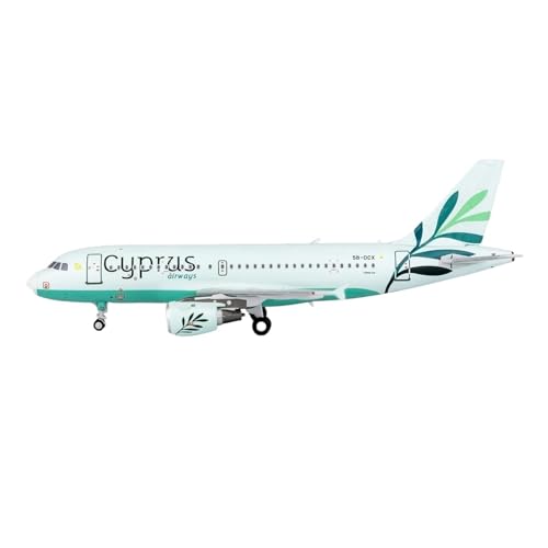 Miniaturmodelle Maßstab 1:400 Für A319-100 5B-DCX Druckguss-Flugzeugmodell, Simulations-Souvenirsammlung Aus Legierung Geschenk für Luftfahrtbegeisterte von TQMEAD