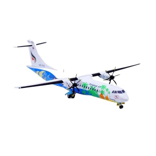 Miniaturmodelle Maßstab 1:400 Für ATR72-50 Legierung Druckguss Flugzeug Modell HS-PGG Mit Stand Sammlung Geschenk für Luftfahrtbegeisterte von TQMEAD