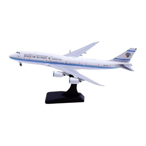 Miniaturmodelle Maßstab 1:400 Für B747-8 (BBJ) 9K-GAA Flugzeugmodell Aus Legierungsdruckguss, Miniatur-Souvenirs Geschenk für Luftfahrtbegeisterte von TQMEAD