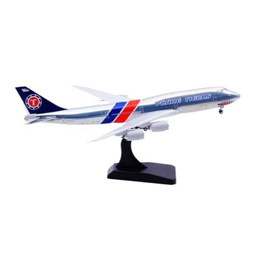 Miniaturmodelle Maßstab 1:400 Für B747-8-Flugzeugmodell Aus Legierungsdruckguss N748FT Mit Stand-Desktop-Display Geschenk für Luftfahrtbegeisterte von TQMEAD