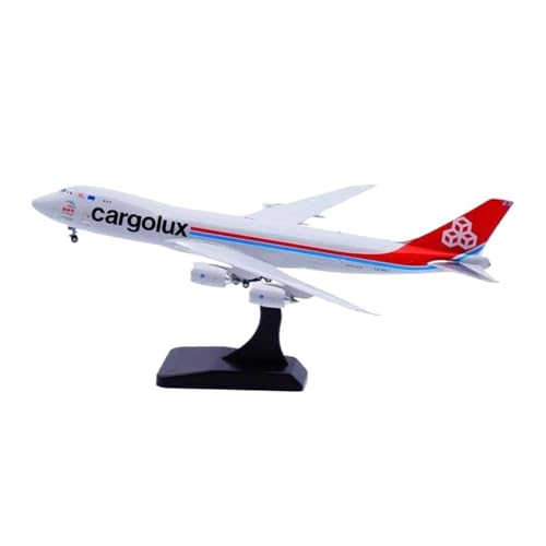 Miniaturmodelle Maßstab 1:400 Für B747-8F LX-VCJ Legierungsdruckgussflugzeugmodell Zur Sammlungsanzeige Mit Ständer Geschenk für Luftfahrtbegeisterte von TQMEAD