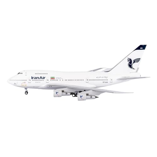 Miniaturmodelle Maßstab 1:400 Für B747SP EP-IAA Legierungsflugzeugmodell Druckguss-Desktop-Dekoration Geschenk für Luftfahrtbegeisterte von TQMEAD