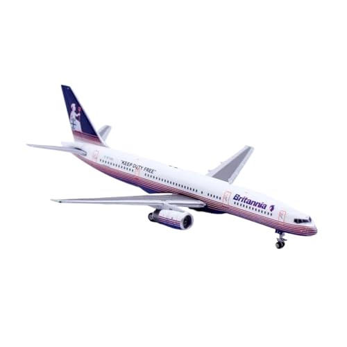 Miniaturmodelle Maßstab 1:400 Für B757-200 G-BYAK Flugzeugmodell Aus Legierung Mit Ständer Geschenk für Luftfahrtbegeisterte von TQMEAD