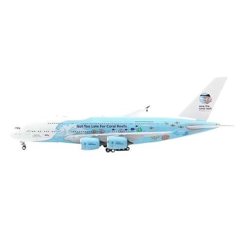 Miniaturmodelle Maßstab 1:400 Für Die A380 9H-MIP-Legierungsflugzeugmodell-Tischdisplay-Sammlung Geschenk für Luftfahrtbegeisterte von TQMEAD