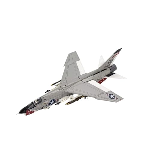 Miniaturmodelle Maßstab 1:72 Für F-8E VMF (AW) -235 Kampfflugzeugmodell, Legierung, Sammlerflugzeugmodelle Geschenk für Luftfahrtbegeisterte von TQMEAD