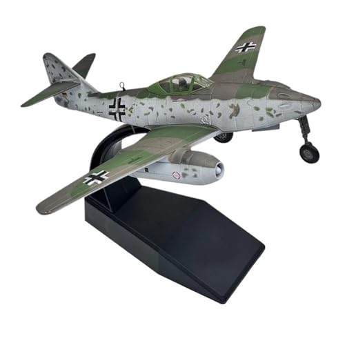Miniaturmodelle Maßstab 1:72 Für Me-262 Messerschmitt Fighter Druckguss Metall Flugzeug Modell Ornament Geschenk für Luftfahrtbegeisterte Miniaturmodelle Maßstab 1:72 Für Me-262 Messerschmitt Fighter Druckguss Metall Flugzeug Modell Ornament Geschenk für Luftfahrtbegeisterte von TQMEAD