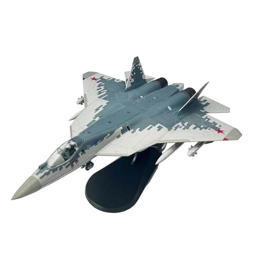 Miniaturmodelle Maßstab 1:72 Für SU57-Kampfflugzeug, Metall, Militär, Fertige Legierung, Druckguss, Simulationsflugzeugmodell Geschenk für Luftfahrtbegeisterte von TQMEAD