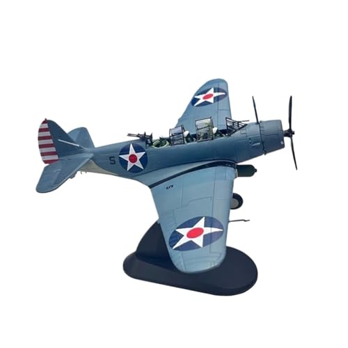 Miniaturmodelle Maßstab 1:72 Für TBD Devastator Flugzeug Kampfflugzeug Druckguss Metallflugzeug Militärisches Ausstellungsmodell Geschenk für Luftfahrtbegeisterte von TQMEAD