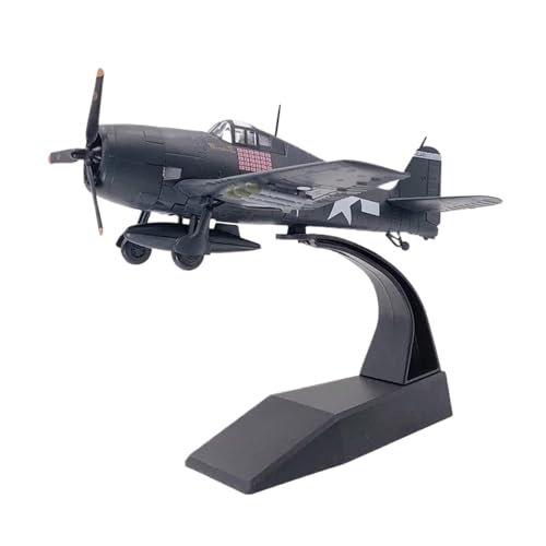 Miniaturmodelle Maßstab 1:72 Für WWII F6F Hellcat Fighter Diecast Metal Flugzeugmodell Ornament Geschenk für Luftfahrtbegeisterte von TQMEAD