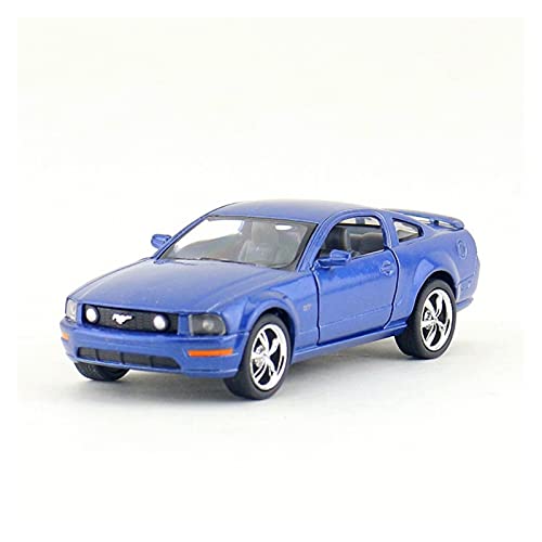Modellauto Legierung Auto Simulation Metall 1 36 Auto Statisches Spielzeugauto Für Ford Mustang GT 2006 Druckguss Fahrzeuge Modell(Yellow) von TQMEAD