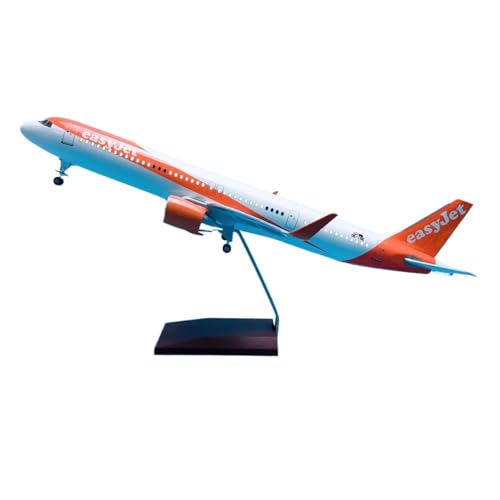 TQMEAD 1:100 Für A321neo ABS-Druckguss-Flugzeugmodell Mit Rädern, LED-Licht, Desktop-Dekoration von TQMEAD
