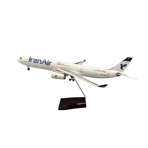 TQMEAD 1:135 Für A330 Harz Druckguss Flugzeug Modell Multi-funktionale Display Home Decor(with Light) von TQMEAD