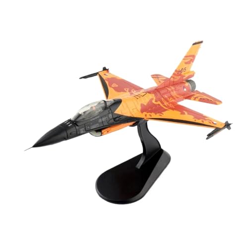 TQMEAD Flugzeug kleine Repliken 1: 72 Für F-16AM F16 Legierung Kämpfer Modell Faux Desktop Dekorationen Fertigmodelle von TQMEAD