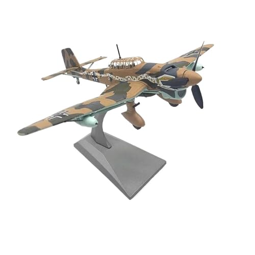TQMEAD Flugzeug kleine Repliken 1:72 Für JU-87 JU87 Kämpfer Diecast Flugzeug Modell Replik Ornamente Mini Dekorative Hause Fertigmodelle von TQMEAD