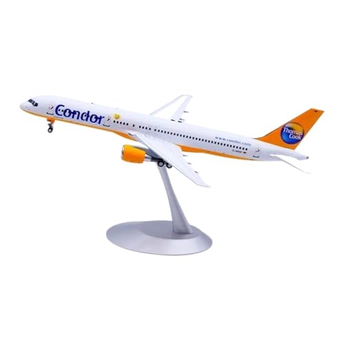 TQMEAD Miniaturmodelle Maßstab 1:200 Für B757-200 D-ABNF Legierung Diecast Flugzeug Modell Mit Ständer Dekorative Geschenk für Luftfahrtbegeisterte von TQMEAD