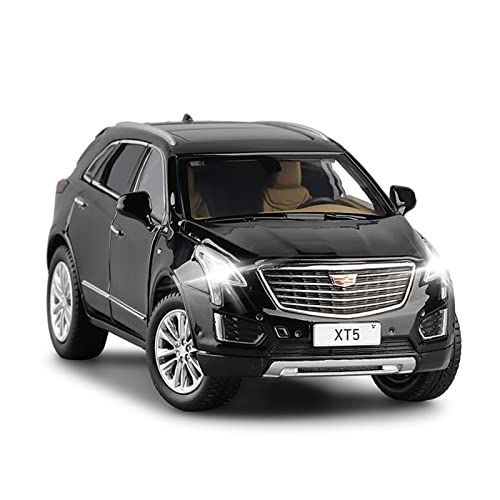 for Cadillac XT5 Auto 1 32 Simulation Legierung Die-Cast Modell Spielzeugauto Druckguss Fahrzeuge Modell(Schwarz) von TQMEAD