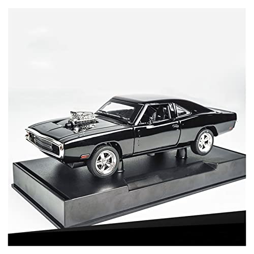 for Dodge Challenger 1 32 Simulation Legierung Modell Force Control Boy Toy Collection Druckguss Fahrzeuge Modell(Schwarz) von TQMEAD