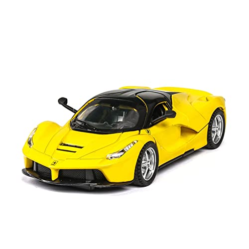 for Ferrari 1 32 Simulation Diecast-Legierung Off Road Car-Modell Ziehen Sie Kinderspielzeug-Fahrzeug Sammlerstücke Druckguss Fahrzeuge Modell(Yellow) von TQMEAD