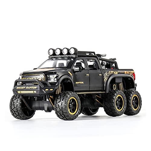 for Ford Large 1:28 Sportwagen Simulation Legierung Automodell Fertige Spielzeugsammlung Und Einrichtung Druckguss Fahrzeuge Modell(Schwarz) von TQMEAD