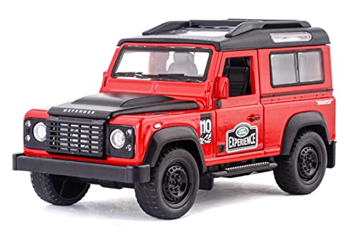 for Geländewagen SUV Auto 1 32 Simulation Legierung Druckgussmodell Kindergeschenk Druckguss Fahrzeuge Modell(Rot) von TQMEAD