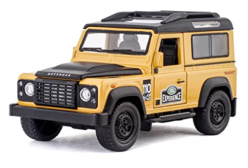 for Geländewagen SUV Auto 1 32 Simulation Legierung Druckgussmodell Kindergeschenk Druckguss Fahrzeuge Modell(Yellow) von TQMEAD
