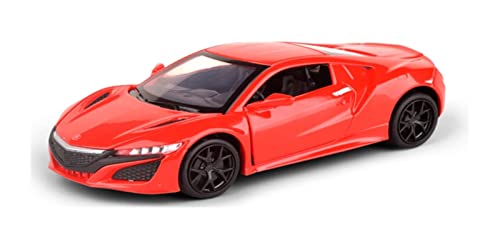 for Honda Acura NSX Auto 1 32 Simulation Legierung Druckguss Zurückziehen Blinkendes Modell Spielzeugauto Druckguss Fahrzeuge Modell(Rot) von TQMEAD