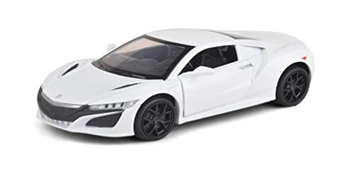 for Honda Acura NSX Auto 1 32 Simulation Legierung Druckguss Zurückziehen Blinkendes Modell Spielzeugauto Druckguss Fahrzeuge Modell(White) von TQMEAD